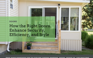 How the Right Doors Enhance Security, Efficiency, and Style