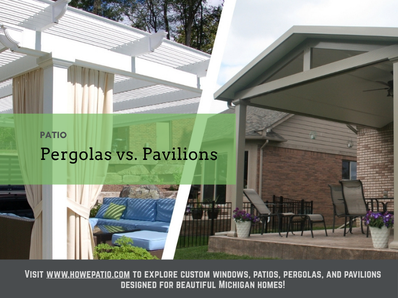 Pergolas vs. Pavilions